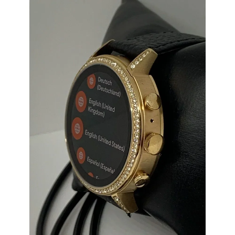 Fossil Gen 4 Authentic Digital Dial Smart Watch Custom Band FTW6011 QT517